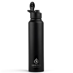 SPADES Stainless Steel Water Bottle 1 Litre