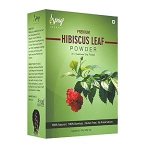 spag herbals dried hibiscus gudhal leaf powder for face pack hair skin care powder 500g
