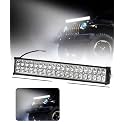 40 LED Bar Light LED Fog Light for Cars/Bike/Scooty (21 Inch, White)