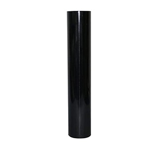 heat transfer vinyl roll for t-shirt htv film compatible with all cutting machines black-24 x72