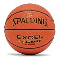 Spalding React TF-250 Faux Leather Indoor/Outdoor Basketball with Butyl Bladder, Suitable for Practice/Match/Training + Free Air Needle