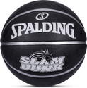 SPALDING SLAMDUNK Professional Match Ball Rubber Moulded Butyl Bladder Indoor/Outdoor Basketball - Size: 6