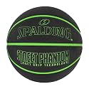 Spalding Street Phantom Rubber Moulded Indoor/Outdoor Basketball with Butyl Bladder + Free Air Pin