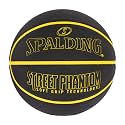 Spalding Street Phantom Rubber Moulded Indoor/Outdoor Basketball with Butyl Bladder + Free Air Pin