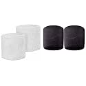 Spanco 2 Pair Cotton Material Wristband for All Sports ,Gym ,Workout ,Yoga &amp; Fitness