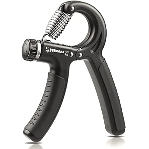 spanco model  training pack of 1 one piece r shape hand gripper wrist exerciser fitness foam hand grip for gym stretching hand strengtheners for men women