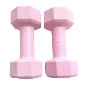 spanco pvc fragrance dumbbells pack of 2 for home gym equipment gym exercisehome workout  fitness kitdumbbells weights for whole body workout