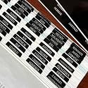 Spanish Laminated Bible Tabs, pestañas para biblia en español, Reposition Large Print Stickers, Easy to Read and Apply Bible Tabs for Women and Man (Spanish Black)