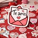 Spanish Love Stickers for Romantic Moments 