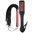 Spanking Paddle for Sex Whips for Spanking Adults Sets BDSM Whip Bondage Paddle Spanking Toys Flogger Sex Whip Soft