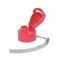 Spare Kool Convex Top Lid Compatible with Milton Kool Convex Water Bottle | Fits 700ml, 900ml & 1100ml | Leak-Proof Replacement Cap | Easy Carry Handle | Red (Only Lid)
