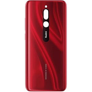 SPARECARE Redmi 8 Back Panel Ruby Red