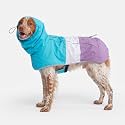 Spark Paws Dog Raincoat - Waterproof Rain Jacket w/Hood, Full Coverage