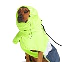 Spark Paws Dog Raincoat - Waterproof Rain Jacket w/Hood, Full Coverage