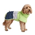 Spark Paws Dog Raincoat - Waterproof Rain Jacket w/Hood, Full Coverage