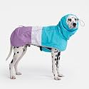 Spark Paws Dog Raincoat - Waterproof Rain Jacket w/Hood, Full Coverage