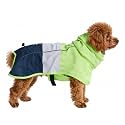 Spark Paws Dog Raincoat - Waterproof Rain Jacket w/Hood, Full Coverage