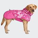 Spark Paws Dog Raincoat - Waterproof Rain Jacket w/Hood, Full Coverage