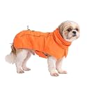 Spark Paws Dog Raincoat - Waterproof Rain Jacket w/Hood, Full Coverage