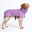 Spark Paws Dog Raincoat - Waterproof Rain Jacket w/Hood, Full Coverage