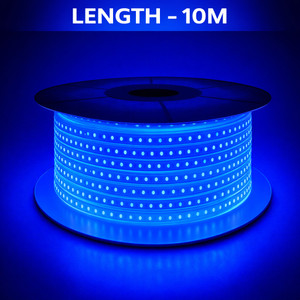 spark world 1200 leds 10 m blue steady strip rice lights