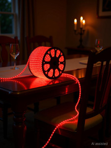 spark world 1200 leds 15 m red steady strip rice lights pack of 1