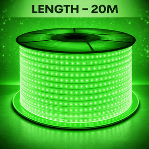 spark world 1200 leds 20 m green steady strip rice lights pack of 1