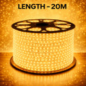 spark world 1200 LEDs 20 m Yellow Steady Strip Rice Lights (Pack of 1)