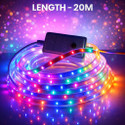 spark world 1200 LEDs 20 m Multicolor Steady Strip Rice Lights