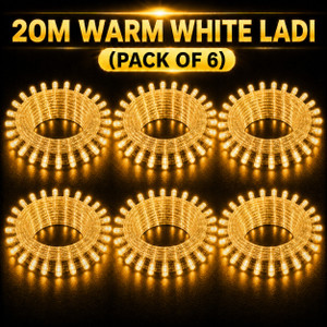 spark world 74 leds 20 m yellow steady bulb rice lights