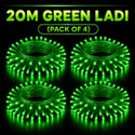 spark world 74 LEDs 20 m Green Steady Bulb Rice Lights