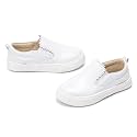 Sparkly Sneakers for Girls 3-12 Years Slip-On Comfort Fit Casual Princess Shoes