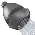 SparkPod High Pressure Shower Head, 3 Inch Fixed Showerhead, Charcoal Grey