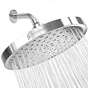 SparkPod Rain Shower Head, 8 Inch Round, Luxury Polished Chrome Finish