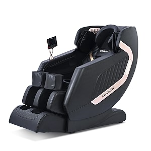 sparnod fitness new deluxe plus massage chair recliner featuring 22 fixed massage balls 22 airbags back heat therapy zero gravity foot massage lcd display bluetooth speakers