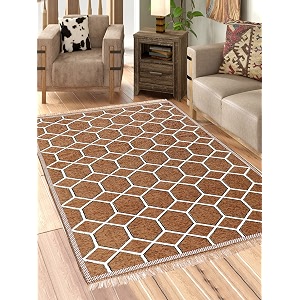 Sparrow WorldGeometric Designer Superfine Exclusive Velvet Chenille