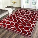Sparrow WorldGeometric Designer Superfine Exclusive Velvet Chenille