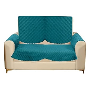 sparrow world solid color premium quilted sofa cover set for 5 seater sofa  3 seater and 2 seater sofa slip coversvelvet sofa panel firoji diamond 2 seaterarm