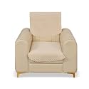 Sparrow World Premium Quilted Sofa Cover Set for 5 Seater | 3 and 2 Seater Slip Covers | Velvet Panel (Base Diamond 1 Seater)