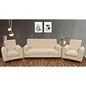 Sparrow World Solid Color Premium Quilted Sofa Cover Set for 5 Seater Sofa | 3 Seater and 2 Seater Sofa Slip Covers/Velvet Sofa Panel (Base Zig Zak 5 Seater+Arm)