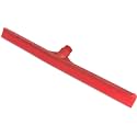 SPARTA 3656805 Plastic Floor Squeegee, Shower Squeegee, Heavy Duty Squeegee With Rubber Blade For Windows, Glass, Shower Doors, Floors, Windshields, 24 Inches, Red, (Pack of 6)