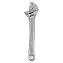 SPARTAN 10 Inch Adjustable Wrench/Spanner | Heat Treated Carbon Steel with Phosphate Coating | Tapered Jaw, Comfortable Grip | Ideal for Home DIY &amp; Repair Work
