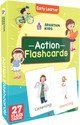 spartan kids Action Flash Cards For Kids | 27 Early Learning Flash Cards for Kids