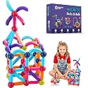 SPARTAN KIDS Magnetic Blocks for Kids | 52 PCS Magnetic Sticks & Balls Building Blocks | Magnet Toy | STEM Educational Construction Toys | Brain Development | Toys for Boys & Girls 3+ Years