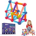 SPARTAN KIDS Magnetic Blocks for Kids | 26 PCS Magnetic Sticks & Balls Building Blocks | Magnet Toy |STEM Construction & Magnet Building Toys | Brain Development Learning Toy for Boys & Girls 3+ Years