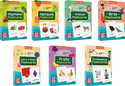 spartan kids Vegetables Flash cards, Alphabets Flash cards, Animals Flash cards, Birds Flash cards, Color and Shape Flash cards, Fruits Flash cards, Professions Flash Cards (Flash Cards Combo Pack) Easy & Fun way of Learning-