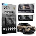 Spartan Shield SCREEN PROTECTOR COMBO for MAHINDRA XUV 3XO 2024 || 10.25 INCH INFOTAINMENT &amp; INSTRUMENT CLUSTER Guard | XUV3XO Digital Display Car Accessories (COMBO [Matte])