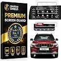 Spartan Shield Screen Guard COMBO For KIA SONET 2026 [2024 - Running] || 8-inch INFOTAINMENT + AC Climate Screen Protector || Precision Fit for HTK / HTK+ / HTX TouchScreen Display || Anti Scratch || Water Repellant || With C