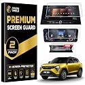 Spartan Shield Screen Guard COMBO for MAHINDRA XUV 3XO [2024 Facelift] || 10.25 INCH INFOTAINMENT + INSTRUMENT CLUSTER Protector || AX5 AX5L AX7 AX7 || Car Display Accessories [Not Tempered Glass]