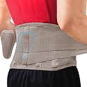 Sparthos Back Brace for Women &amp; Men, Sciatica, Lower Back Pain - Taupe-S